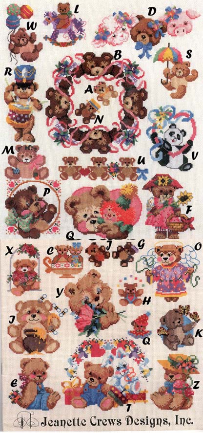 Many different bears. Медвежьи мотивы