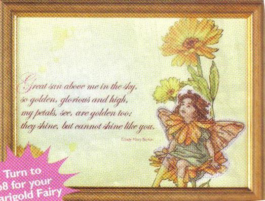 The Marigold Fairy (CC). Журнал CrossStitcher etc.