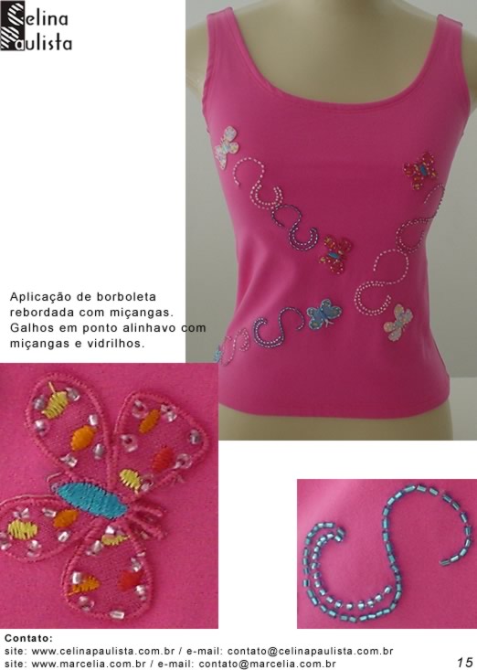 Украшение вещей - Селина Паулиста
