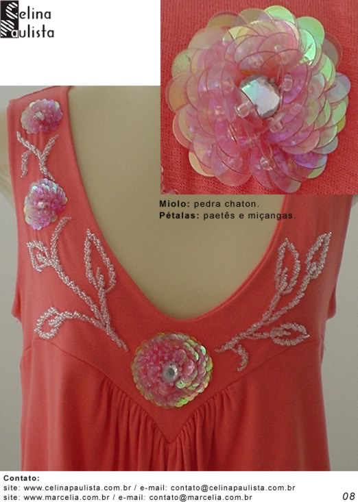 Украшение вещей - Селина Паулиста