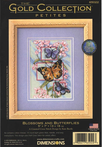 65022 Dimensions_-_Blossoms and the butterflies. Dimensions petites