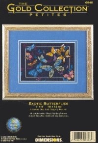 6846 Dimensions_-_ EXOTIC BUTTERFLIES. Dimensions petites