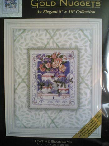 35099 Dimensions_-_Teatime_blossom. Dimensions petites