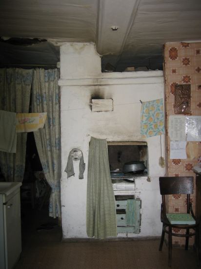 Настоящая русская печка. лето 2006