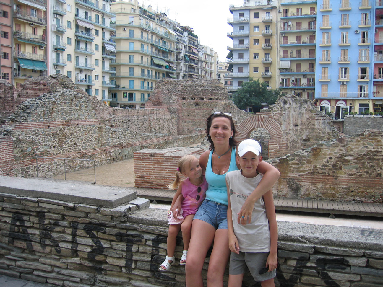 Салоники. Древний город. Греция 2006