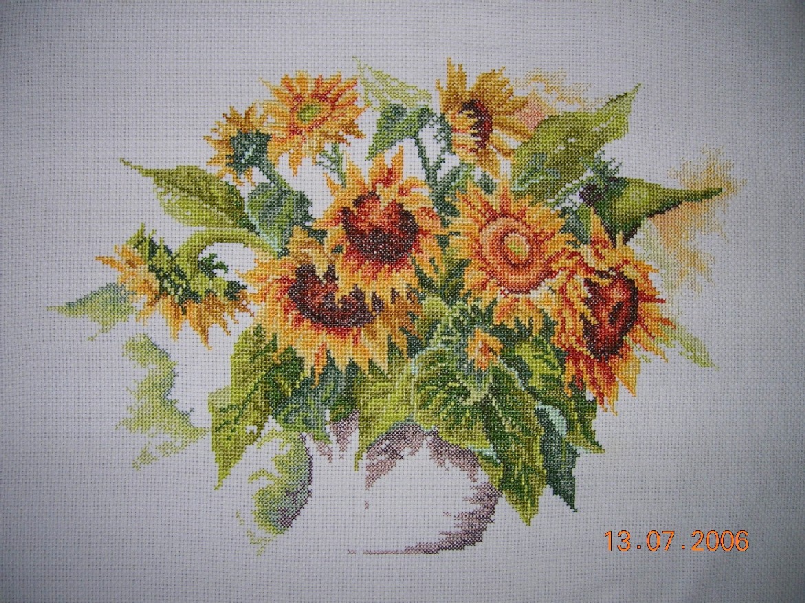 Подсолнухи ланарта. мои работы