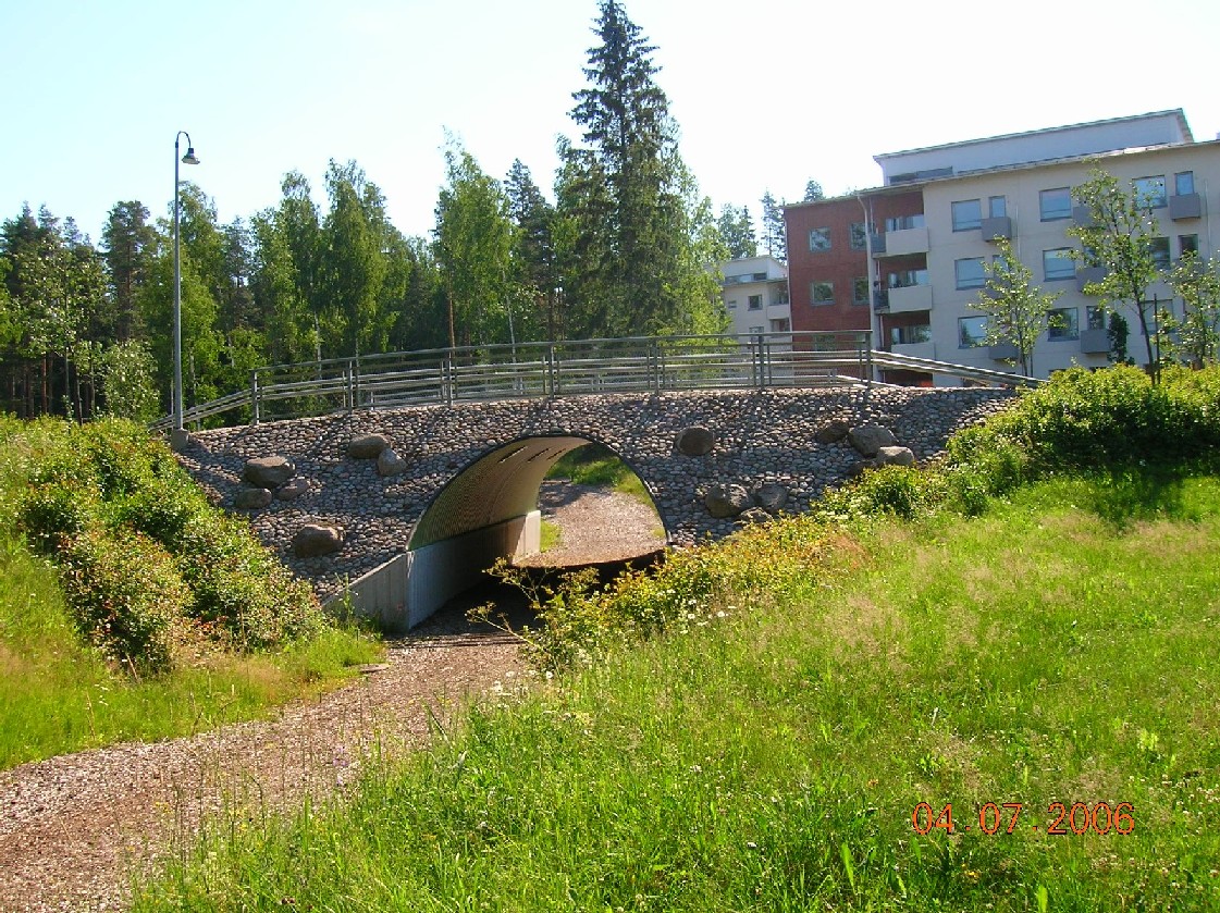 мостик. поездка в Финляндию
