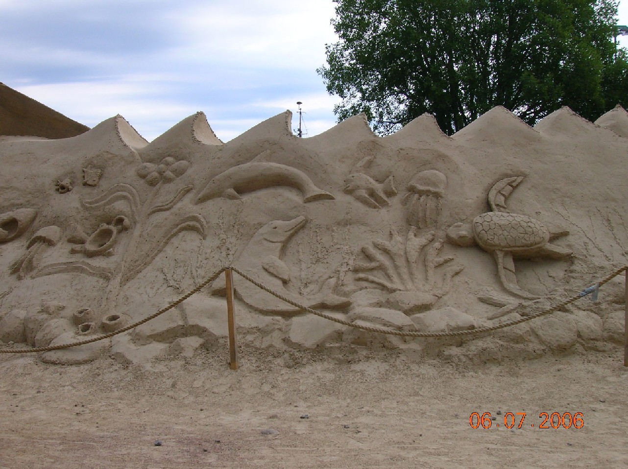 песочный городок. поездка в Финляндию