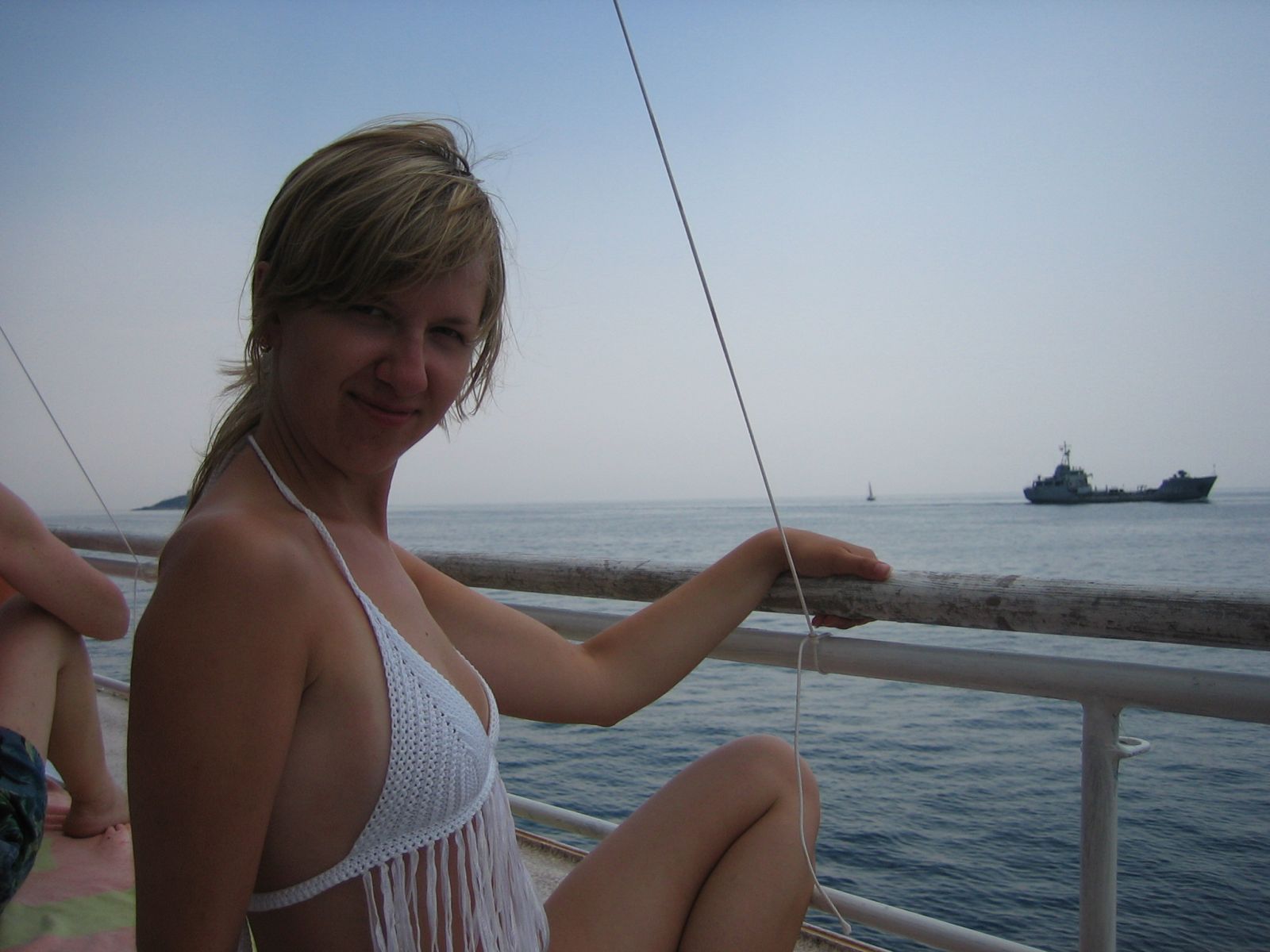 Белый топ из Filati 26