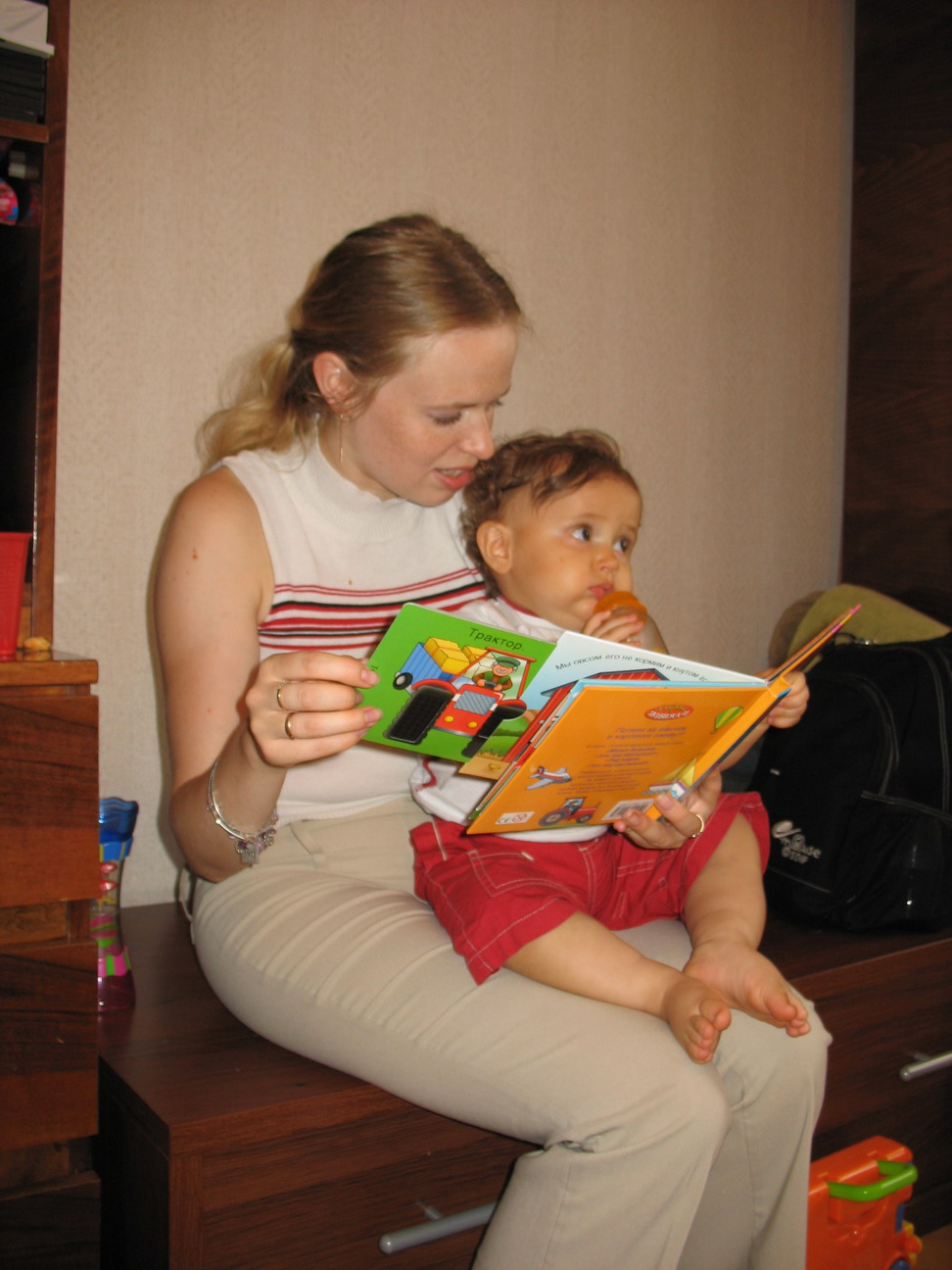 Уulyasha и Даник - годовасик. Годовасия 20.08.06