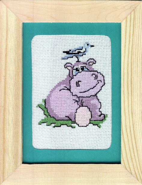 Бегемотик от Чаривна Мить. Мои вышивки