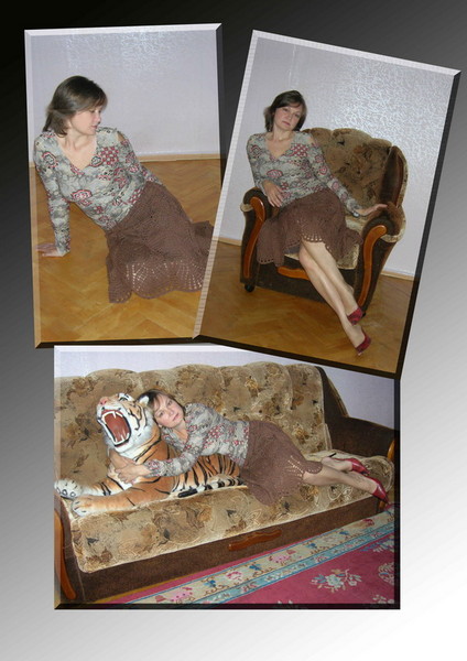 А это работа моей старшей дочурки.. Для себя любимой