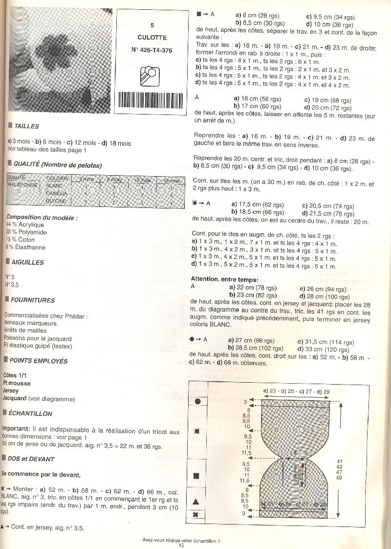 Phildar Layette лето 2005