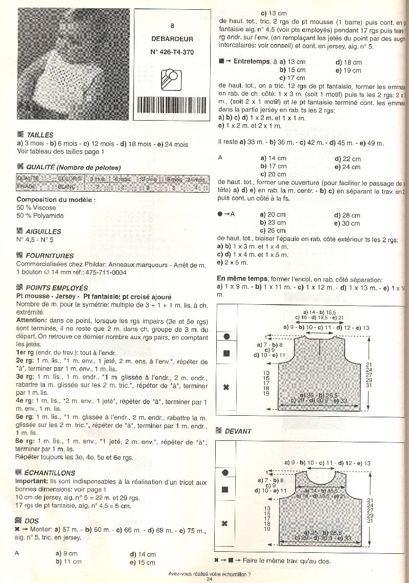 Phildar Layette лето 2005