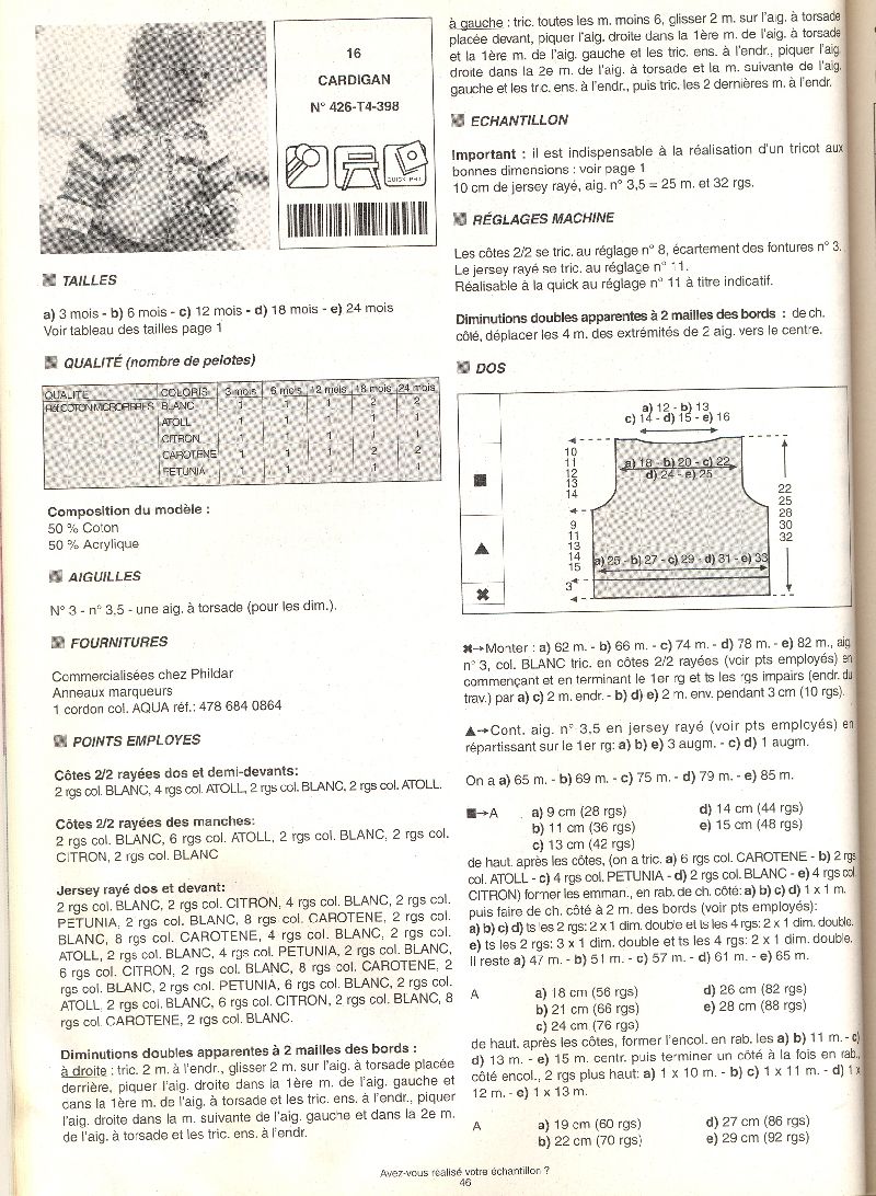 Phildar Layette лето 2005