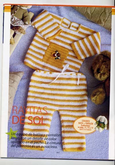 1. El ajuar para tu bebe