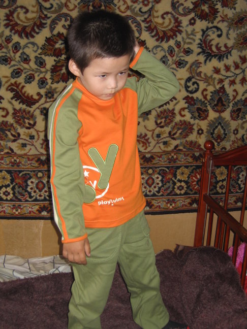 Комплект зелено-оранжевый. PlayToday