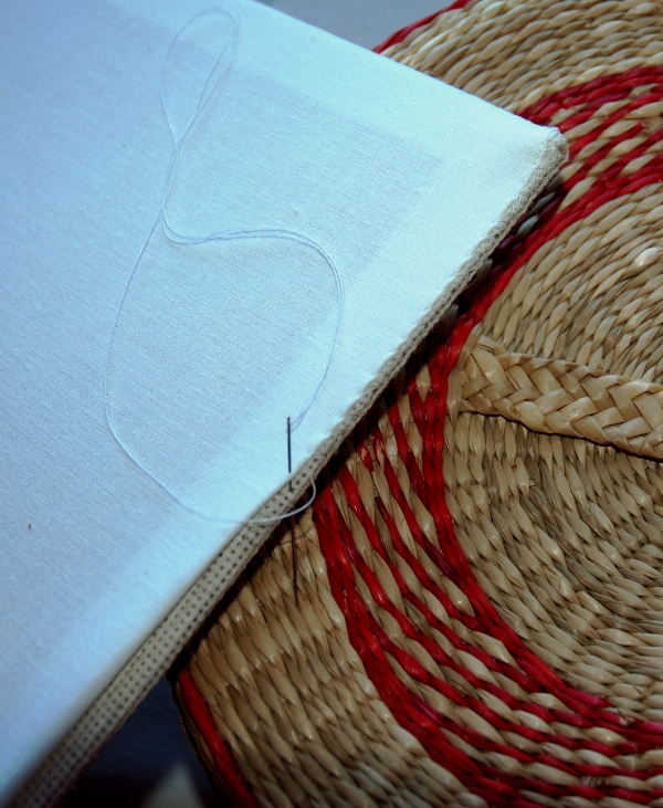 Зашиваем.. Оформление в раму