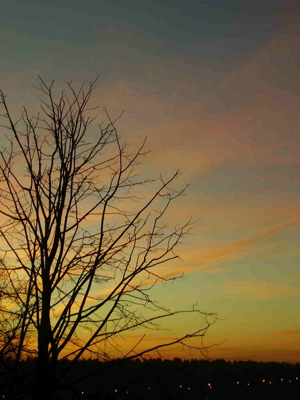 А из нашего окна...