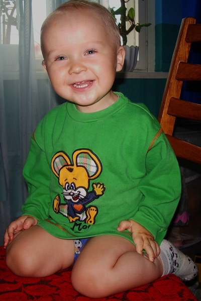 улыбастик. Алёшка