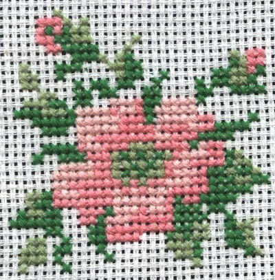 роза от РСтудии арт 533. Вышивка крестом