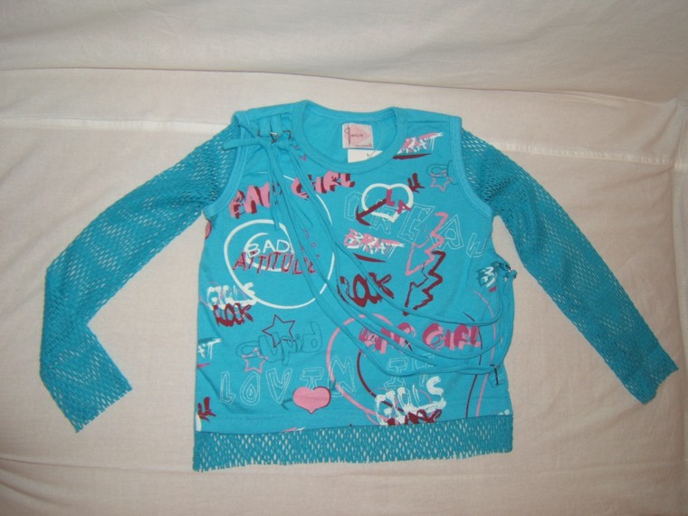 Джемпер рукава сетка, для девочки, арт. 003 К,. Одежда для девочек