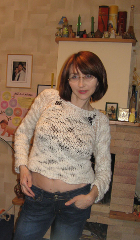 Свитер из 'Барбадоса'. Мое вязание