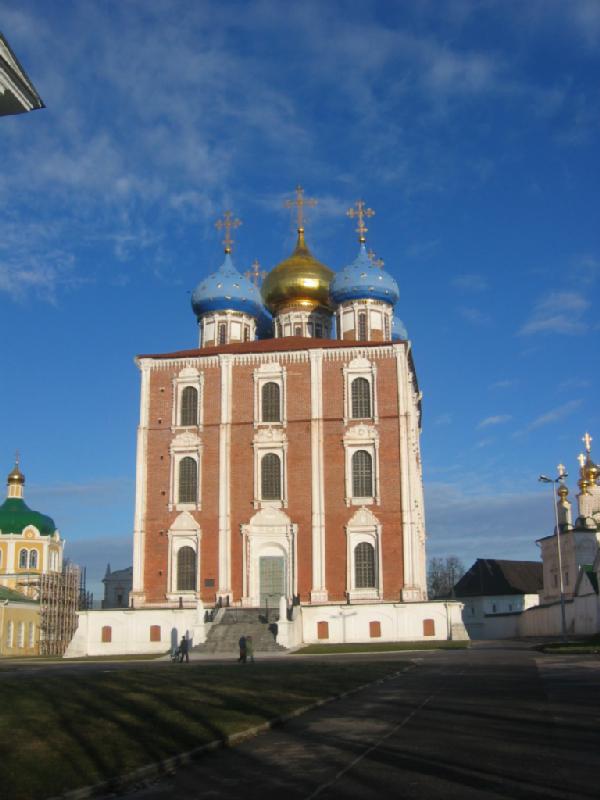 Рязанский Кремль Успенский собор осень