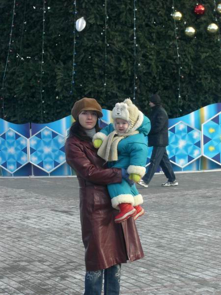 Выезд на елку в город. Зимние фотки
