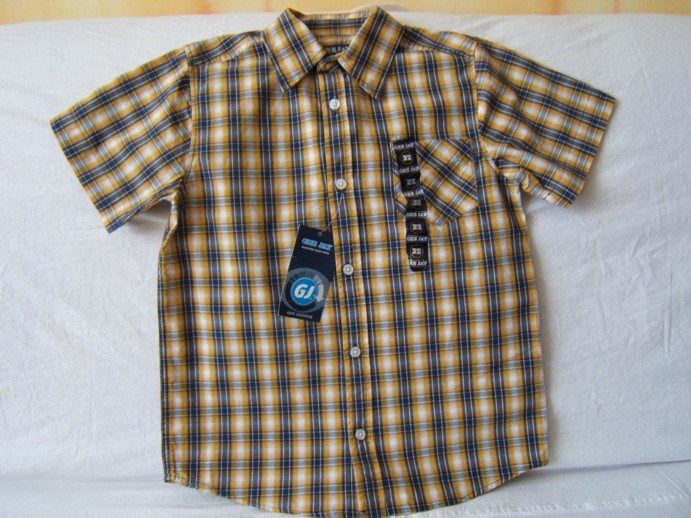 Сорочка с коротким рукавом, арт. 2060. Лето для мальчиков