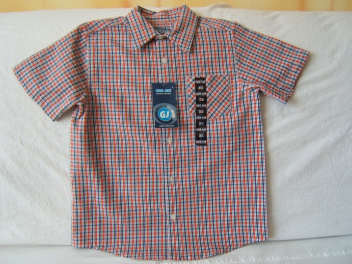 Сорочка с коротким рукавом, арт. 2044. Лето для мальчиков