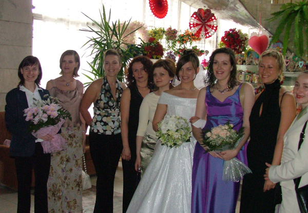подружки. Свадьба (22 мая 2004 года)