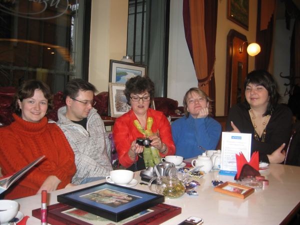 Наша дружная Завалинка. встреча 2 января 2007 года