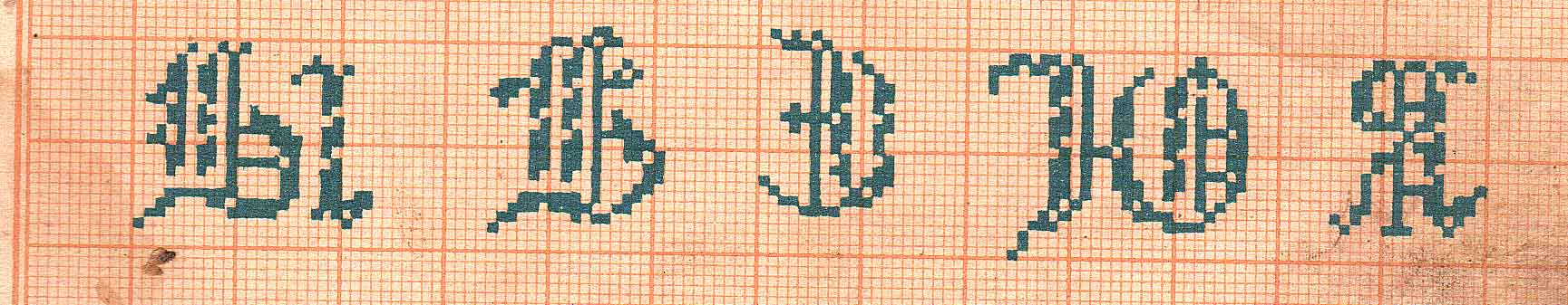 1-3. Алфавиты