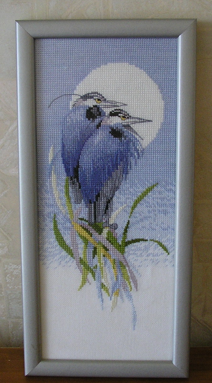 Лунные часы. Моя вышивка