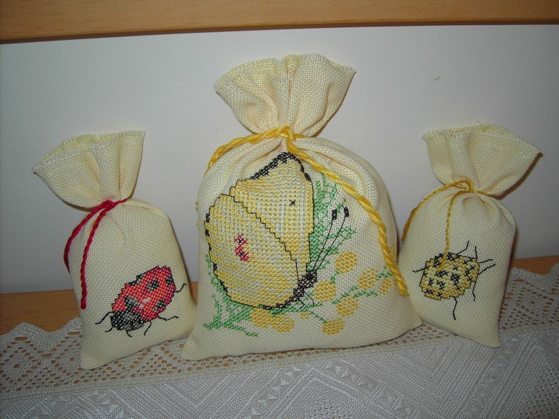 Декоративные  мешочки. Разное