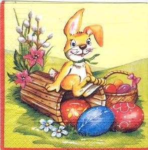 зайка. Клинские салфетки