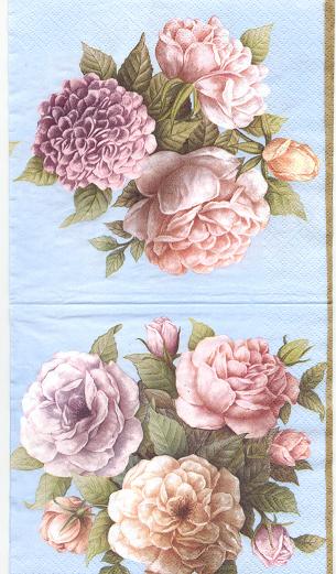 розы. Клинские салфетки