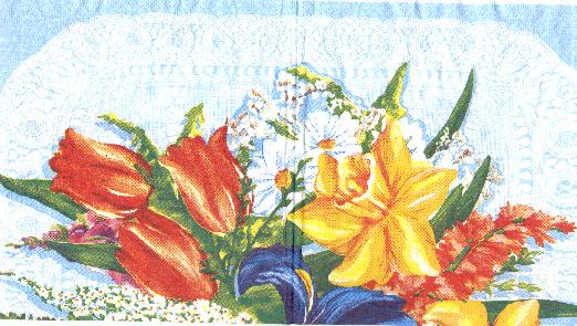 круглый мотив 1/2. Клинские салфетки