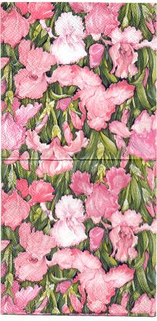 ирисы. салфетки