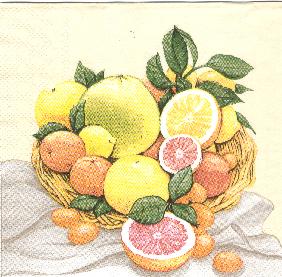 лимоны. салфетки