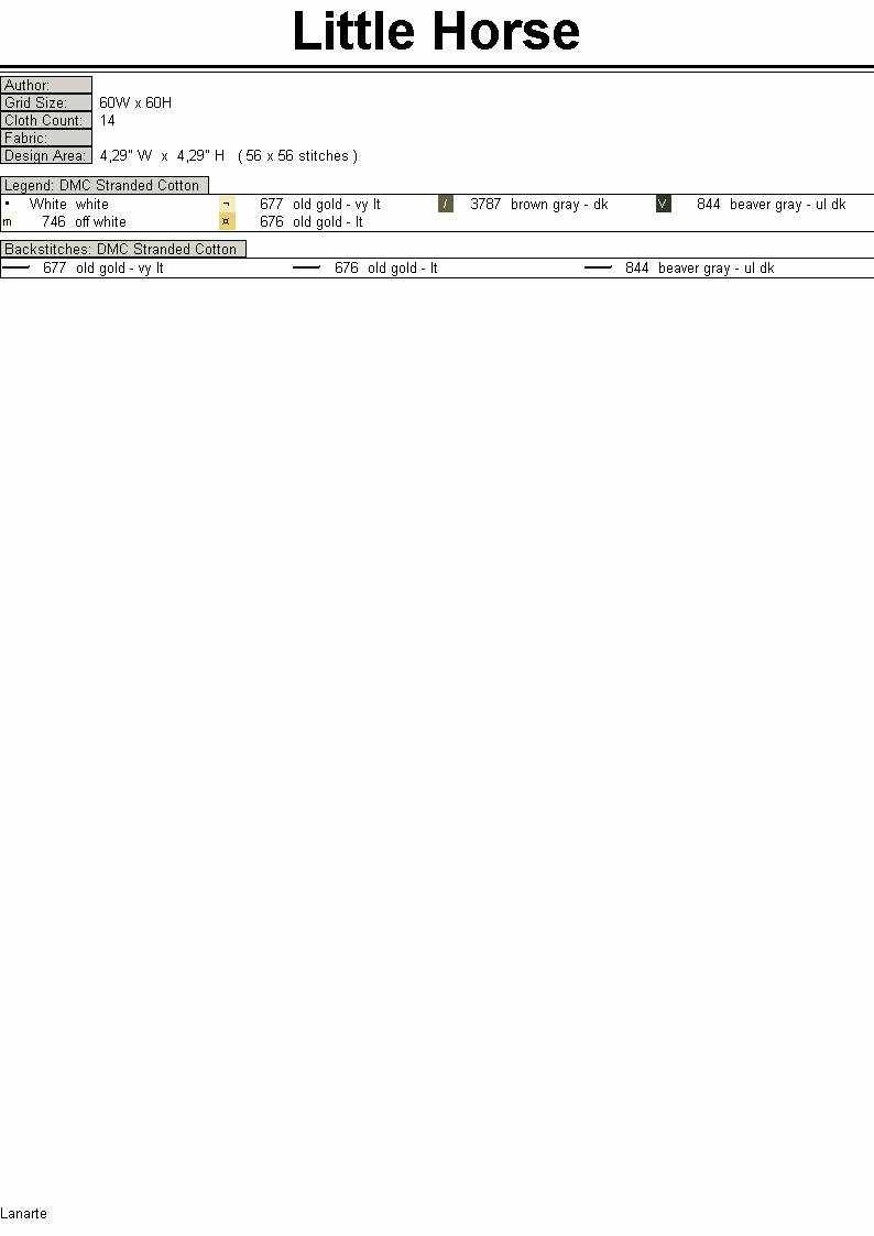 Lanarte - Little Horse