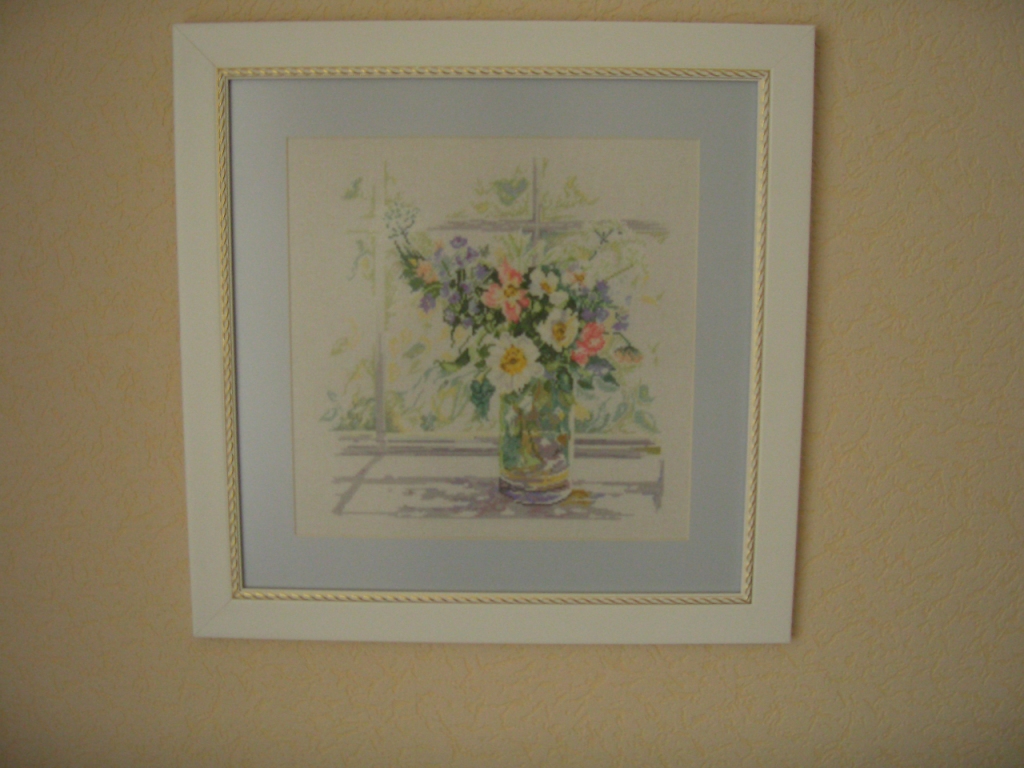 Букет Lanarte. Вышивка