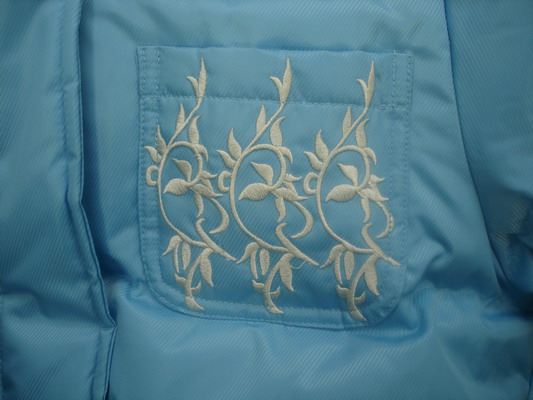 арт.5819, вышивка на нагрудном кармане. ПУХ 2007 
