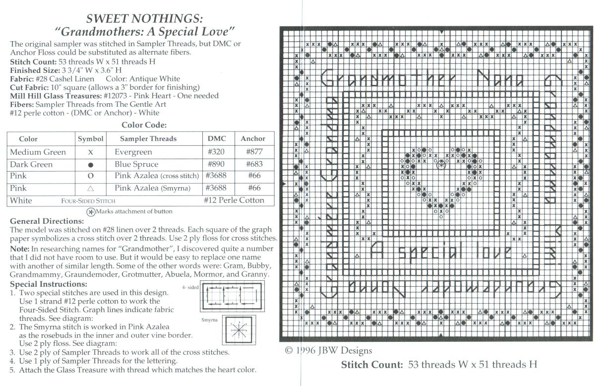 JBW 030 Sweet Nothing - схема. JBW 030 Sweet Nothing