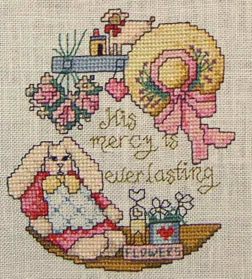 щляпка и зайка. Мои вышитые работы