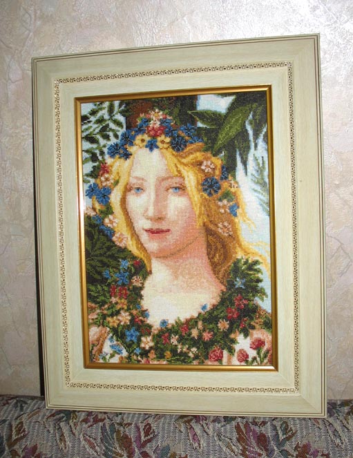 Флора Стоянки. Вышитое