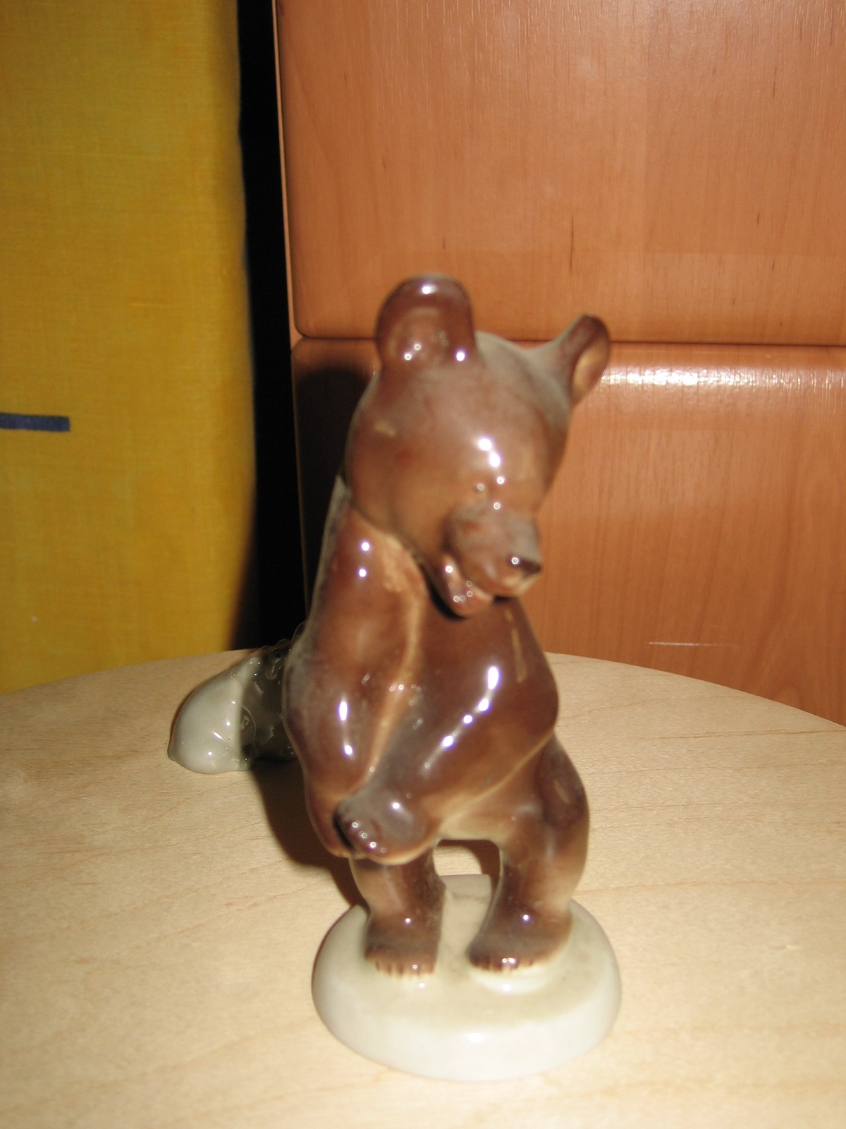 Медвежонок стоящий. ЛФЗ. Статуэтки