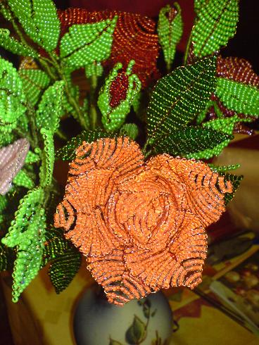 мамины розы. бисер