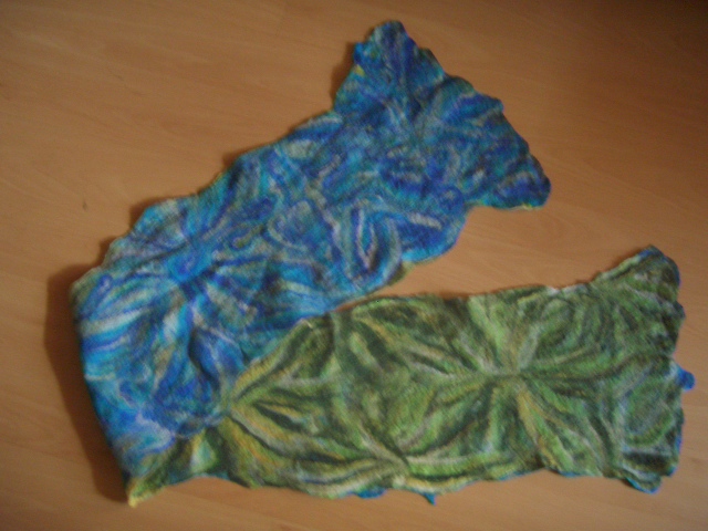 Шарф В морских глубинах. Шарфы